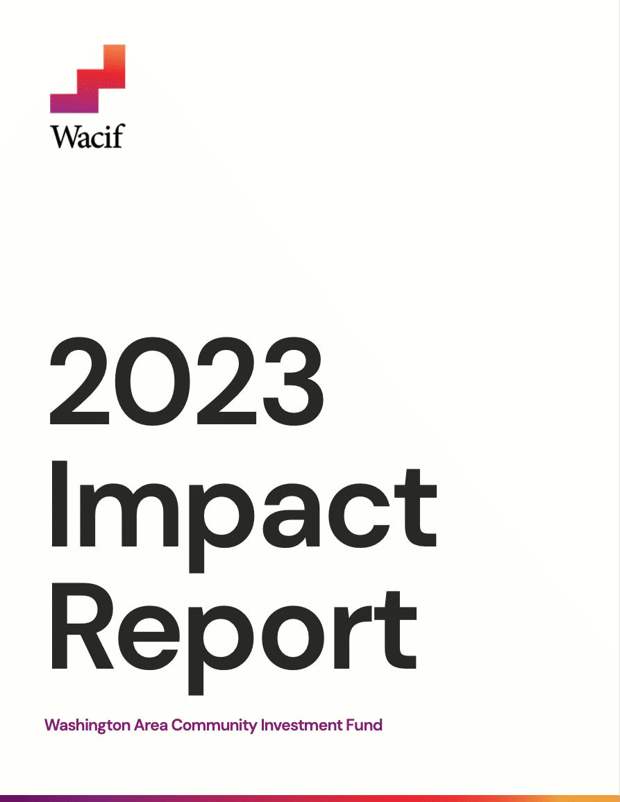 Wacif Impact Report 2023 Cover